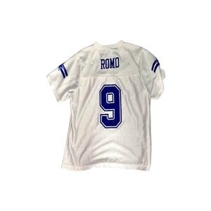 Dallas Cowboys Tony Romo #9 Youth Large Jersey NFL White